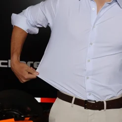 Apex Performance Dress Shirt White & Blue Cornerstone-Collars & Co Online