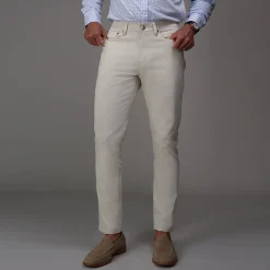 CEO Chino Five Pocket Cotton Stretch Pants-Collars & Co Clearance