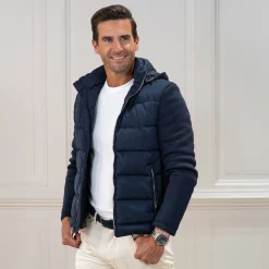 Davos Puffer Jacket-Collars & Co New