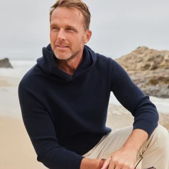 Double Knit Premium Cotton Hoodie-Collars & Co Online