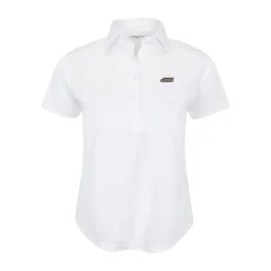 James Madison Women's Cap Sleeve Semi Spread Polo-Collars & Co New