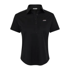 James Madison Women's Cap Sleeve Semi Spread Polo-Collars & Co Clearance
