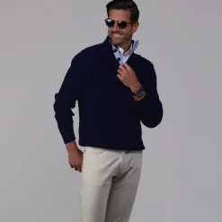 Kennebunkport Cotton Sweater-Collars & Co Clearance