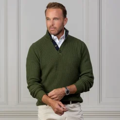 Kennebunkport Cotton Sweater-Collars & Co Hot