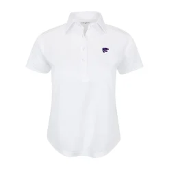 K-State Women's Cap Sleeve Semi Spread Polo-Collars & Co Hot