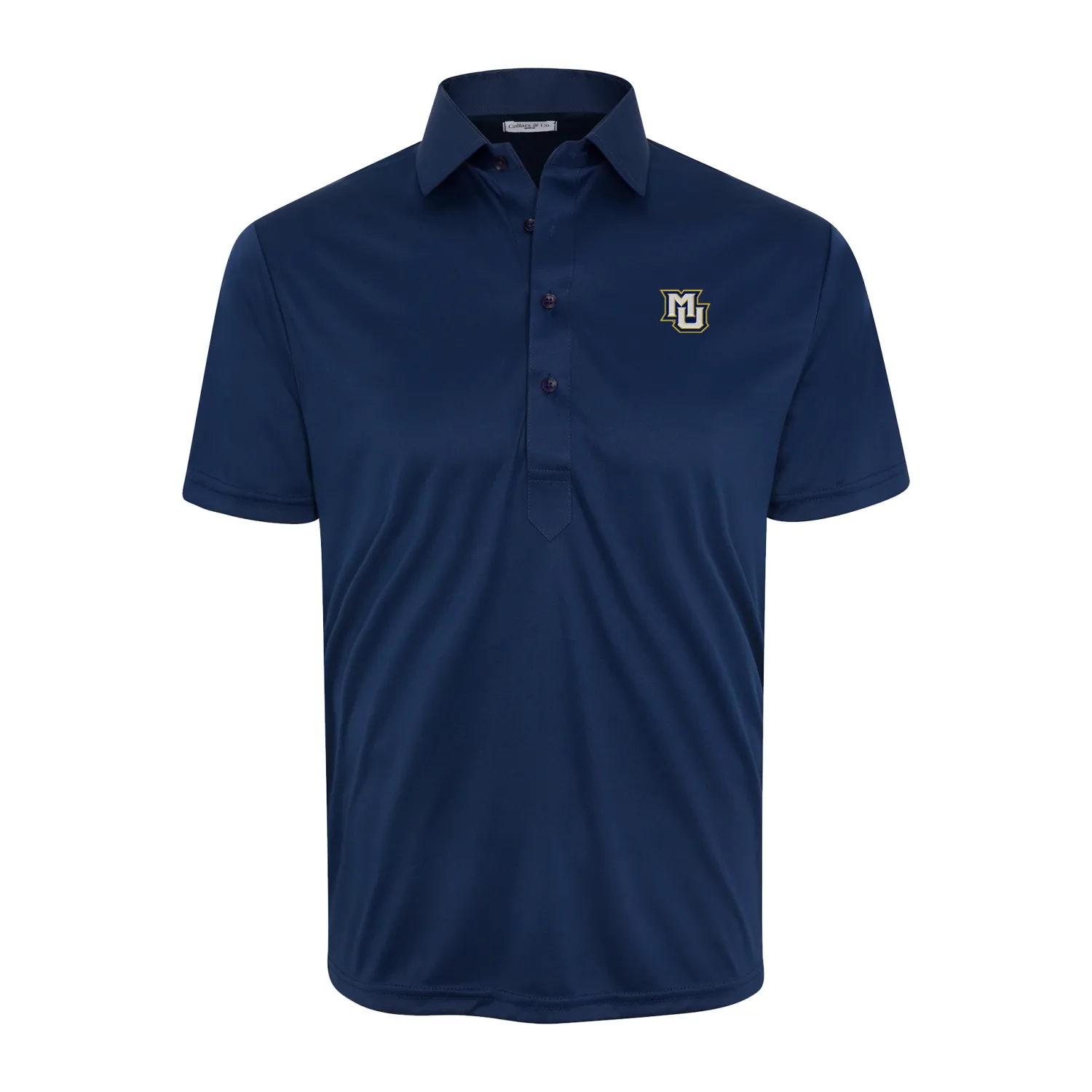 Marquette Semi-Spread Collar Polo-Collars & Co Hot