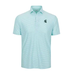 Michigan State Featherweight Flex Polo-Collars & Co New