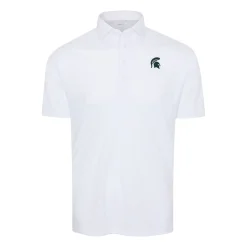 Michigan State Semi-Spread Collar Polo-Collars & Co Outlet