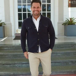 Napoli Cardigan in Wool & Cashmere-Collars & Co