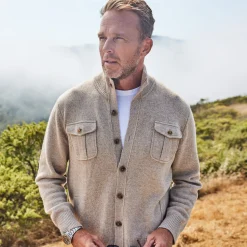 Napoli Cardigan in Wool & Cashmere-Collars & Co Outlet
