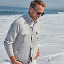 Napoli Cardigan in Wool & Cashmere-Collars & Co New