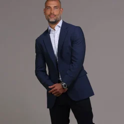 Quattro Flex Dress Shirt with Semi-Spread Collar-Collars & Co Best