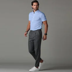 Semi-Spread Collar Polo-Collars & Co Hot