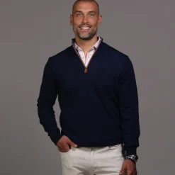 Semi-Spread Collar Polo-Collars & Co Discount