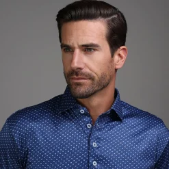 Semi-Spread Collar Polo-Collars & Co Discount