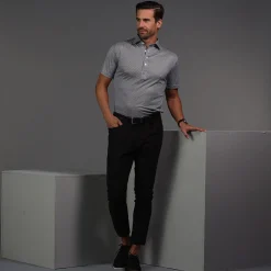 Semi-Spread Collar Polo-Collars & Co Outlet
