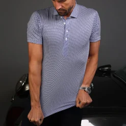 Semi-Spread Collar Polo-Collars & Co Online