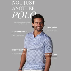 Semi-Spread Collar Polo-Collars & Co Online