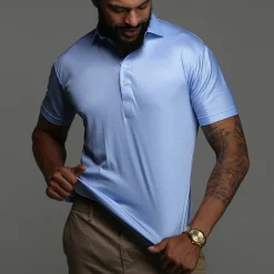 Semi-Spread Collar Polo-Collars & Co Clearance