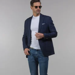 The Lorenzo Linen & Cotton Blazer-Collars & Co