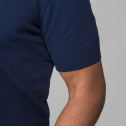 The Maranello Cotton & Silk Buttonless Polo - Tailored Fit-Collars & Co Best
