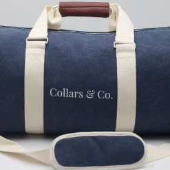 The Wayfarer Canvas Gym Bag (19 x 10 x 10)-Collars & Co Clearance