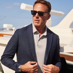 Toscano Cotton & Linen Polo-Collars & Co Hot