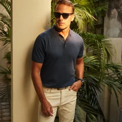 Toscano Cotton & Linen Polo-Collars & Co