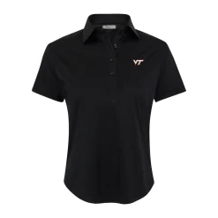 Virginia Tech Women's Cap Sleeve Semi Spread Polo-Collars & Co Best