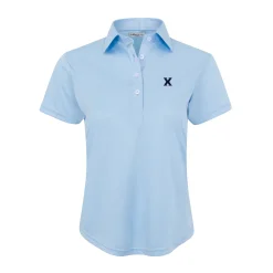 Xavier Women's Cap Sleeve Semi Spread Polo-Collars & Co Hot